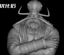 Corrupt King Avalo Pizarro - ONE PIECE Resin Statue - Dx Studio