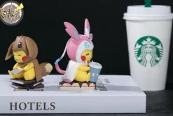 Cosplay Pikachu Set 1 & 2 - Into the Life - Pokemon Resin Statue - Shiny pika Studios
