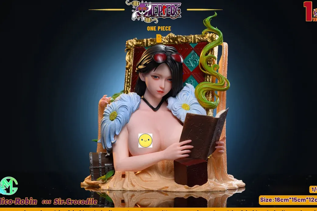 Cosplay Series 004 Nico Robin Cosplay Sir Crocodile - ONE PIECE Resin Statue - GM Studios