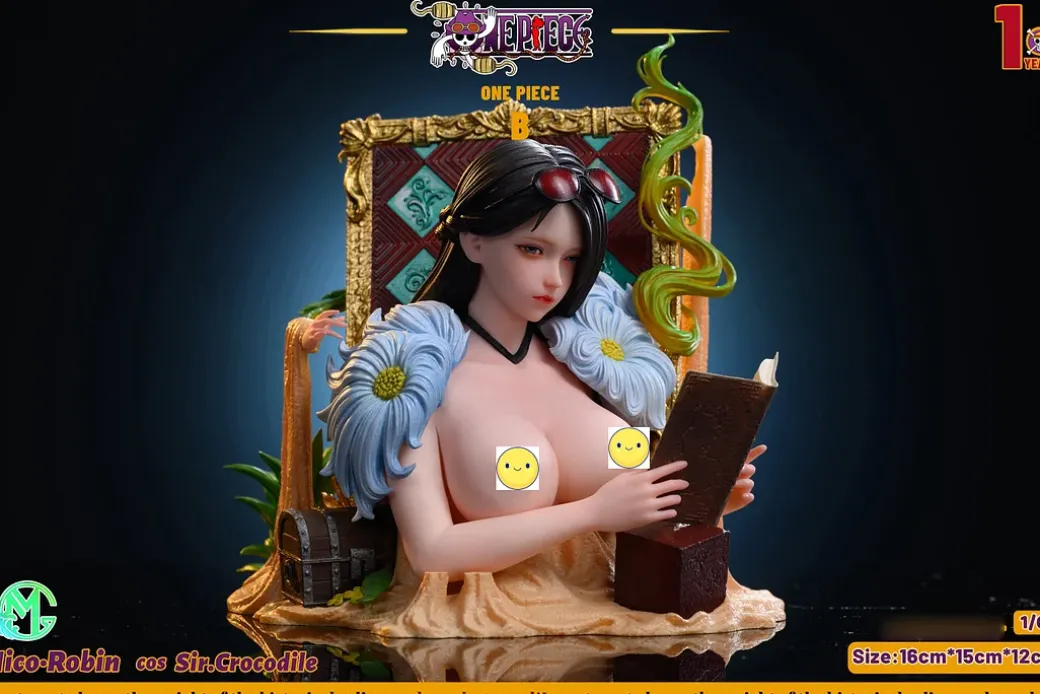 Cosplay Series 004 Nico Robin Cosplay Sir Crocodile - ONE PIECE Resin Statue - GM Studios