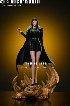 Cosplay Series 004 Nico Robin Cosplay Sir Crocodile - ONE PIECE Resin Statue - GM Studios