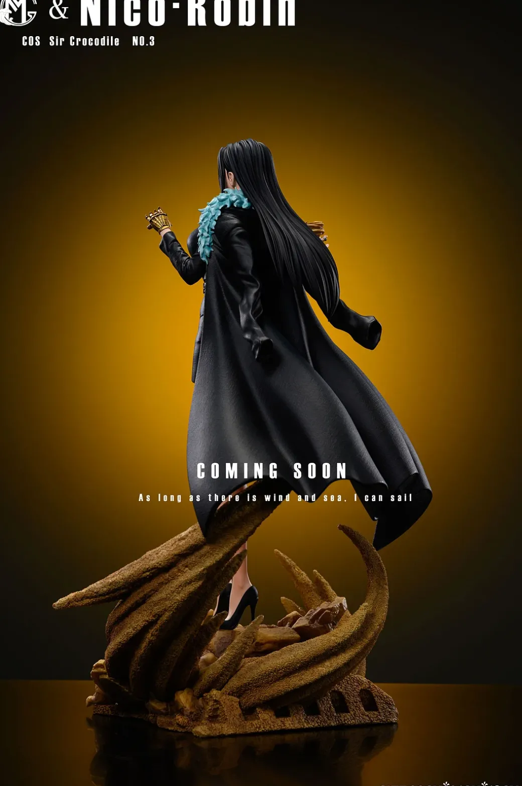 Cosplay Series 004 Nico Robin Cosplay Sir Crocodile - ONE PIECE Resin Statue - GM Studios