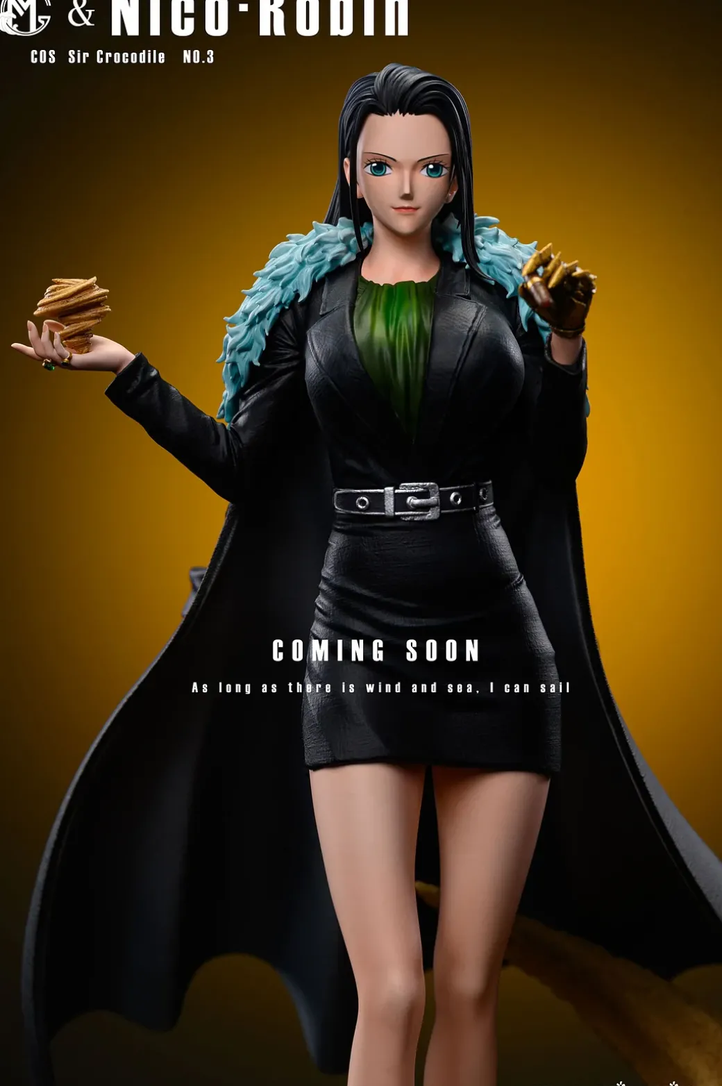Cosplay Series 004 Nico Robin Cosplay Sir Crocodile - ONE PIECE Resin Statue - GM Studios