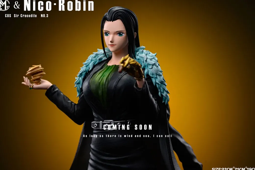 Cosplay Series 004 Nico Robin Cosplay Sir Crocodile - ONE PIECE Resin Statue - GM Studios