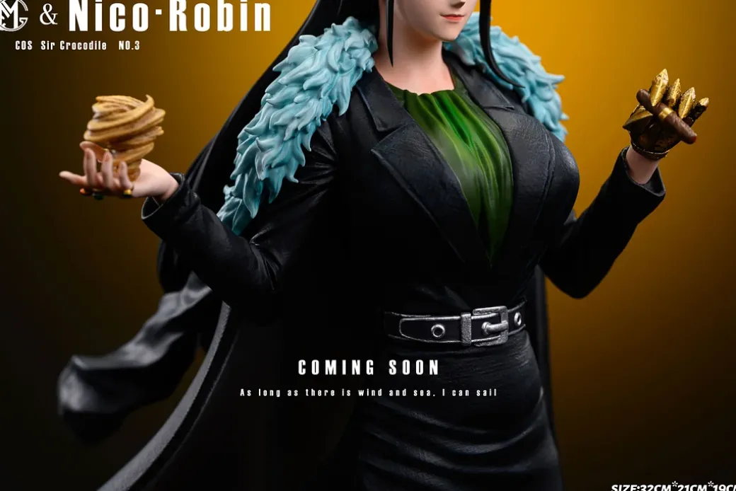 Cosplay Series 004 Nico Robin Cosplay Sir Crocodile - ONE PIECE Resin Statue - GM Studios