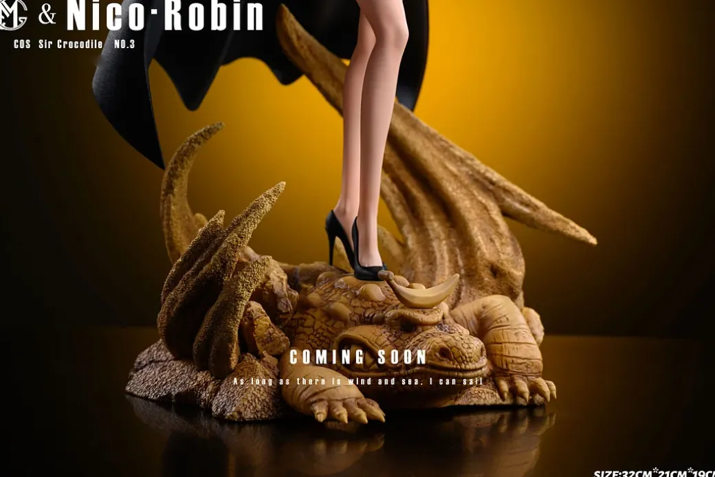 Cosplay Series 004 Nico Robin Cosplay Sir Crocodile - ONE PIECE Resin Statue - GM Studios
