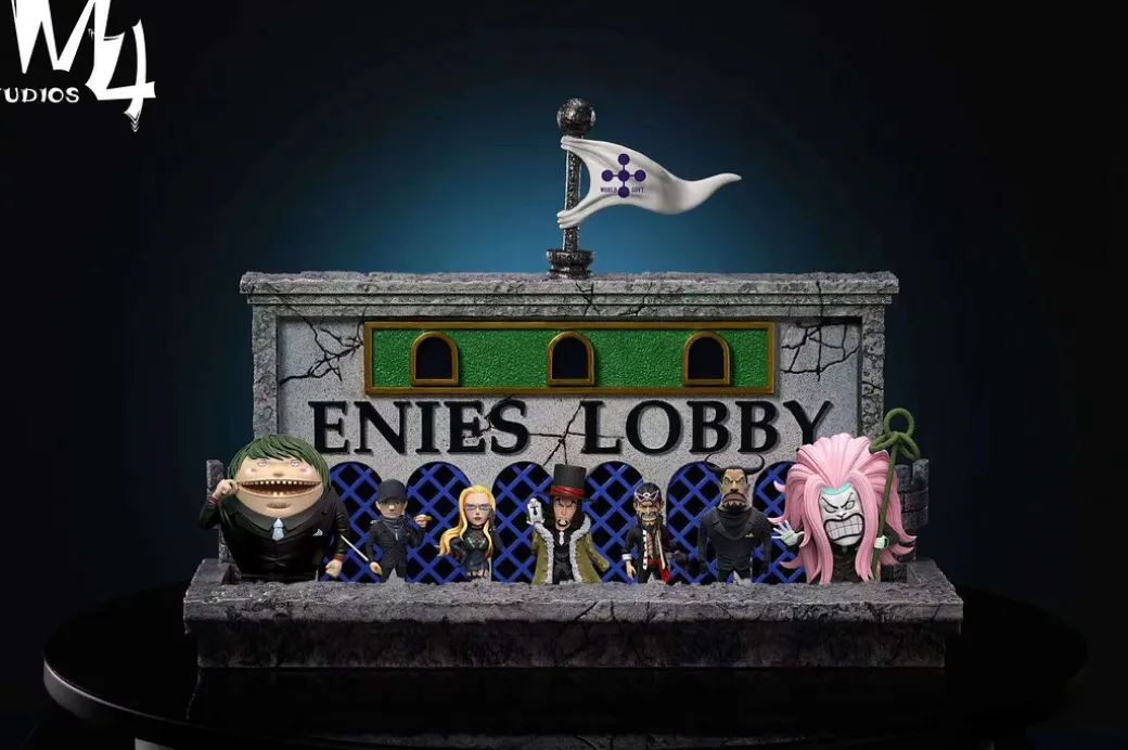 CP9 Enies Lobby Base ONLY - ONE PIECE Resin Statue - M4 Studios