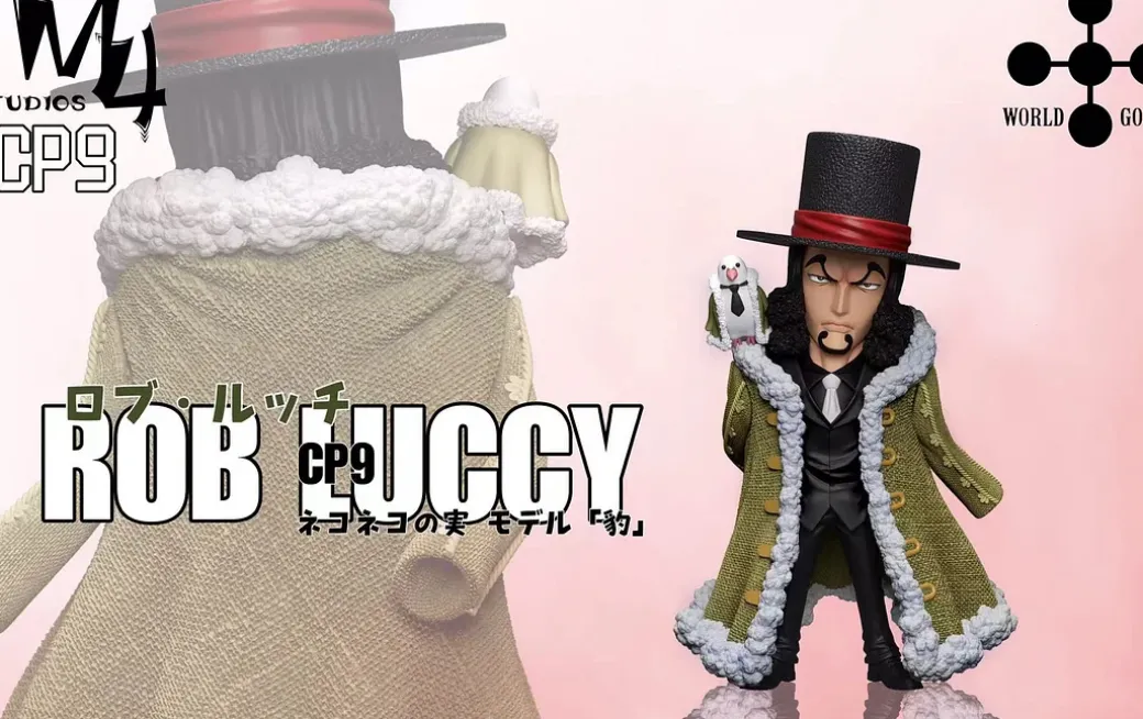 CP9 Rob Lucci - ONE PIECE Resin Statue - M4 Studios