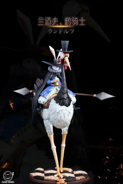 Crane Rider Randolph - ONE PIECE Resin Statue - Black Studio