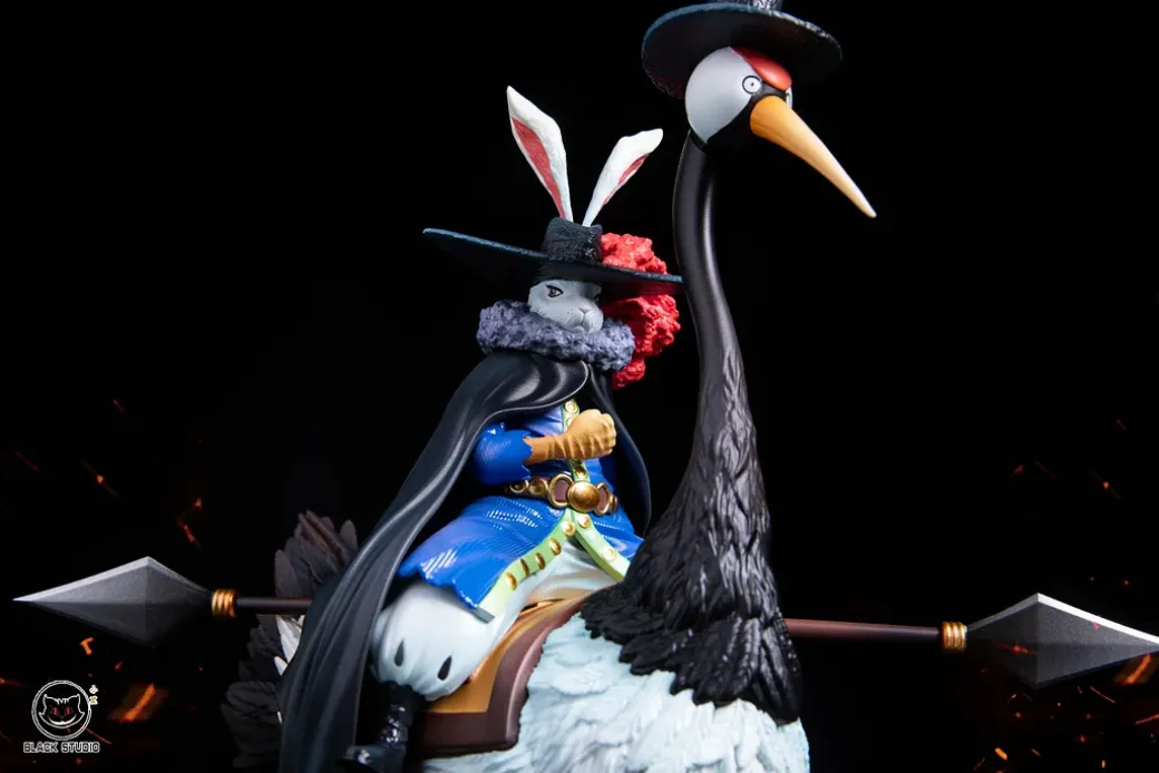Crane Rider Randolph - ONE PIECE Resin Statue - Black Studio