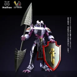 Craniummon & Ulforce V-dramon - Digimon Resin Statue - Hanhan-Studio
