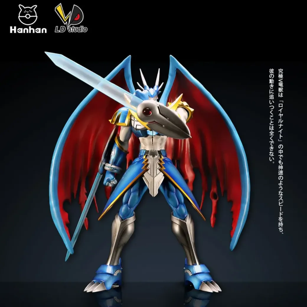 Craniummon & Ulforce V-dramon - Digimon Resin Statue - Hanhan-Studio