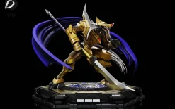 CresGarurumon & BlitzGreymon - Digimon Resin Statue - dg-Studio