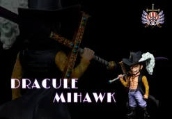 Cross Guild Series 007 Dracule Mihawk - ONE PIECE Resin Statue - A Plus Studios