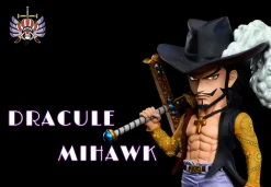 Cross Guild Series 007 Dracule Mihawk - ONE PIECE Resin Statue - A Plus Studios