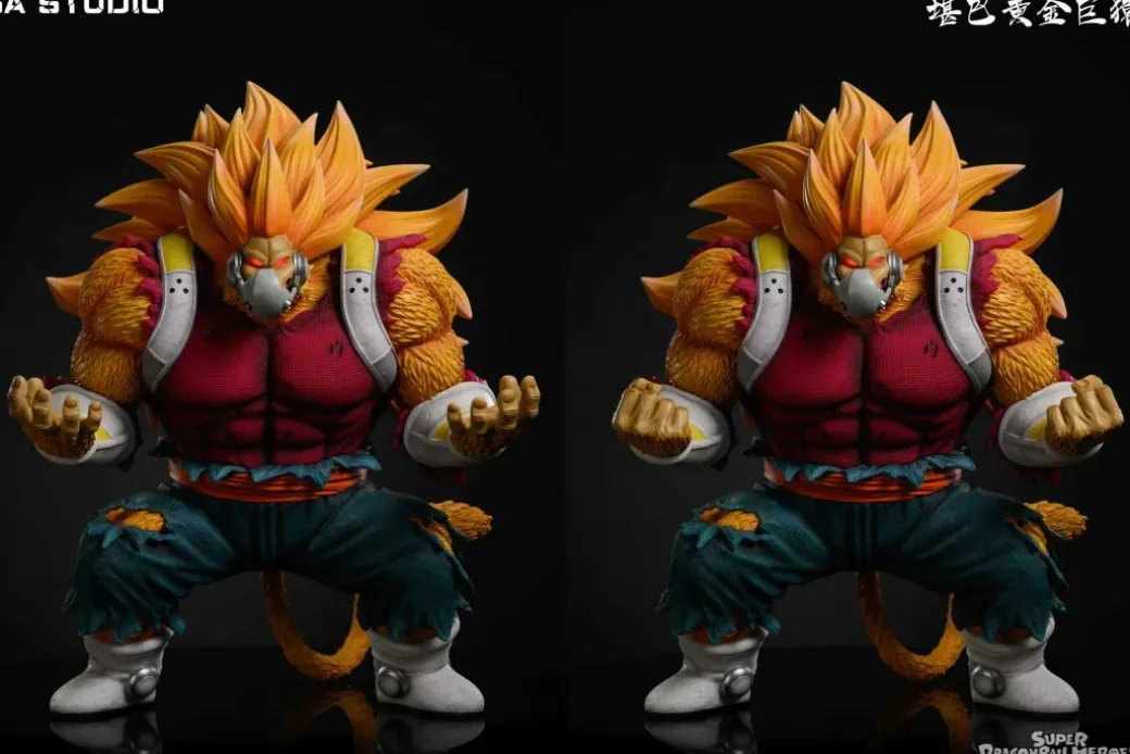 Cumber Golden Great Ape with LED - Dragon Ball Resin Statue - SA Studios