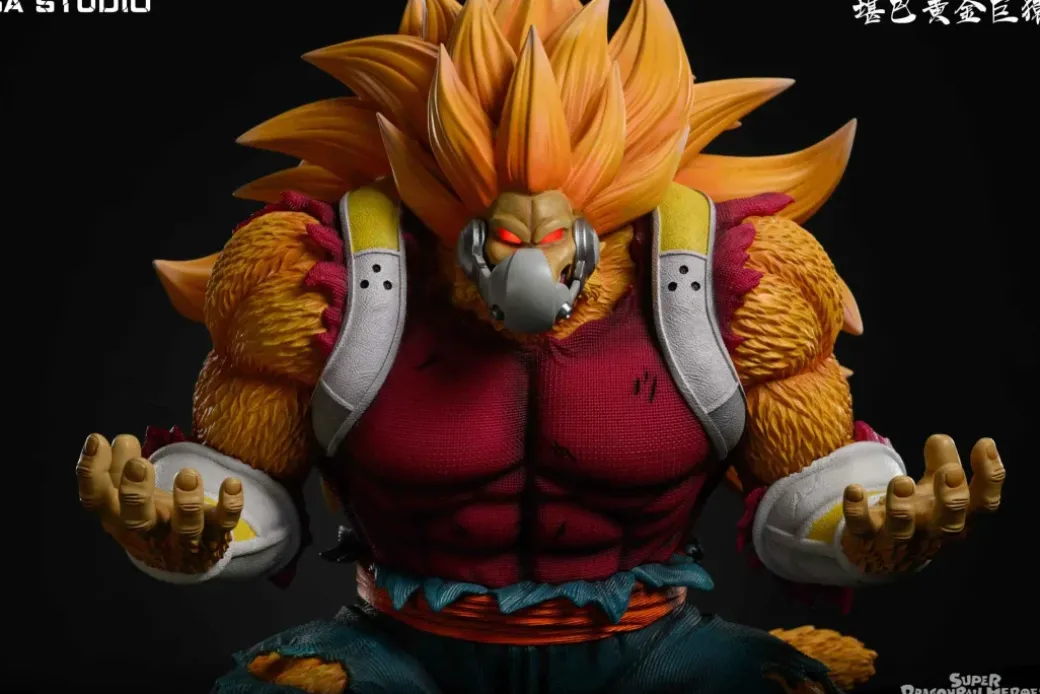 Cumber Golden Great Ape with LED - Dragon Ball Resin Statue - SA Studios