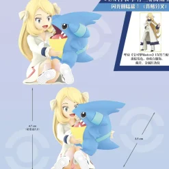 Cynthia & Gible & Steven Stone & Beldum - Pokemon Resin Statue - QN Studios