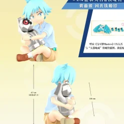 Cynthia & Gible & Steven Stone & Beldum - Pokemon Resin Statue - QN Studios