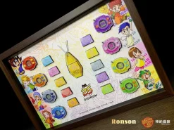 3D Acrylic Magnetic Decorative Paint of All Character's Crests & Digivice - Digimon Decorative Painting - Mystical Art Studios