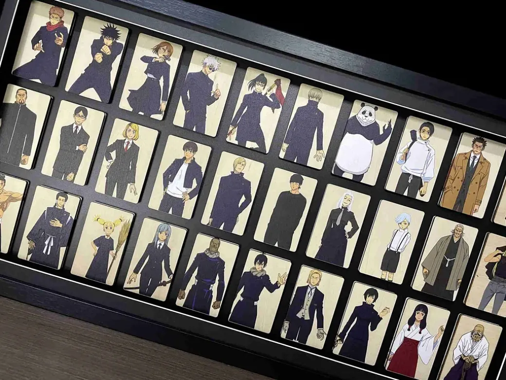 3D Decorative Paint of Characters of Tokyo Metropolitan Curse Technical College - Jujutsu Kaisen Decorative Painting - Mystical Art Studios