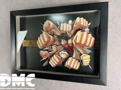 3D Decorative Paint of DMDX-001 Monkey D. Luffy - ONE PIECE Decorative Painting - Drunky Monkey Crew Studio