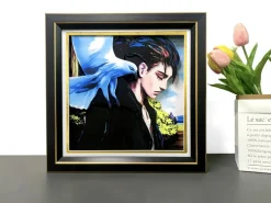 3D Decorative Paint of Eren Yeager - Attack On Titan Decorative Painting - momo Studio