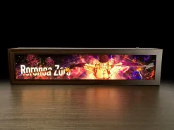 3D Decorative Paint of Light Guide Transformation Nine Sword Style Roronoa Zoro with LED - ONE PIECE Decorative Painting - momo Studio