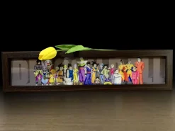 3D Decorative Paint of Light Guide Transformation 2023 Theatrical Ver. Characters of Dragon Ball with LED - Dragon Ball Decorative Painting - momo Studio