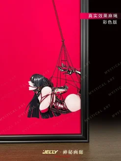 3D Decorative Paint of Restrained Boa Hancock - ONE PIECE Decorative Painting - Mystical Art Studios
