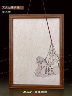 3D Decorative Paint of Restrained Boa Hancock - ONE PIECE Decorative Painting - Mystical Art Studios