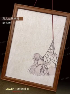 3D Decorative Paint of Restrained Boa Hancock - ONE PIECE Decorative Painting - Mystical Art Studios