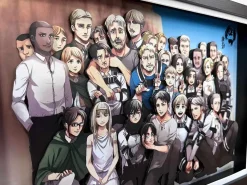 3D Decorative Paint of The End of Attack On Titan - Attack On Titan Decorative Painting - AoTu Panda Studio
