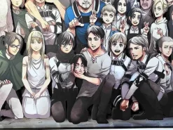 3D Decorative Paint of The End of Attack On Titan - Attack On Titan Decorative Painting - AoTu Panda Studio