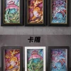 3D Decorative Painting & Card Carving of Bulbasaur & Charizard & Squirtle Squad - Pokemon - ManShang Studio