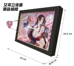 3D Frame Decoration Series Boa Hancock - ONE PIECE - PoGe Studio