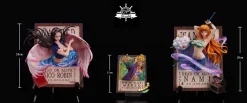 3D Wanted Frame Nami & Nico Robin - ONE PIECE Resin Statue - OP Studios