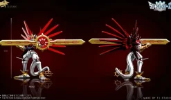 Daimon Masaru & Agumon (S) & Rize Greymon & Shine Greymon - Digimon Resin Statue - T1 Studio