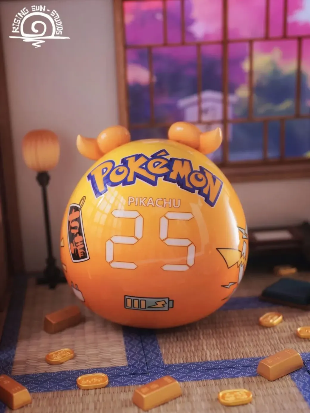 Damour Budaoweng Series 001 Pikachu - Pokemon Resin Statue - Rising Sun-Studios