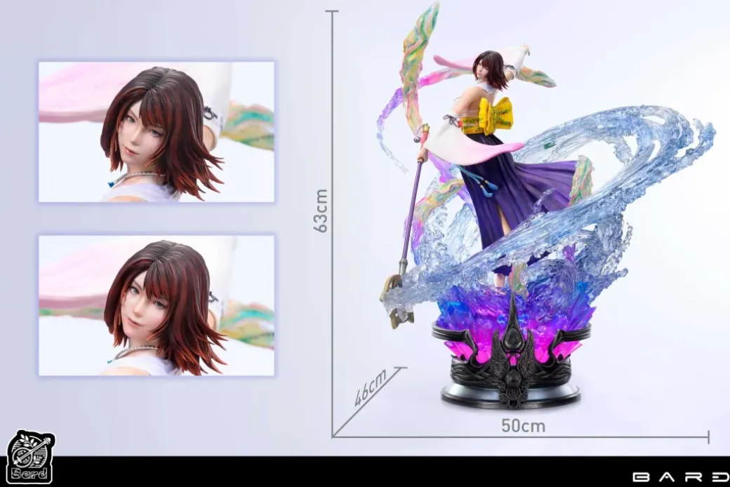 Dancing Yuna with LED - Final Fantasy X Resin Statue - Bard Studio