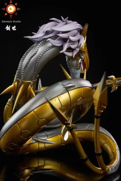 Dark Master Dark Ocean Series MetalSeadramon - Digimon Resin Statue - Genesis-Studio