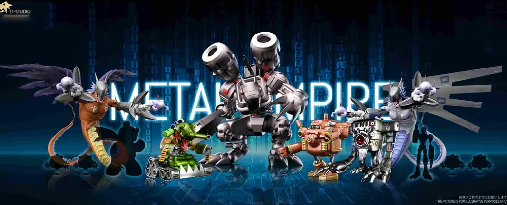 Dark Master Series Mugendramon - Digimon Resin Statue - T1 Studio