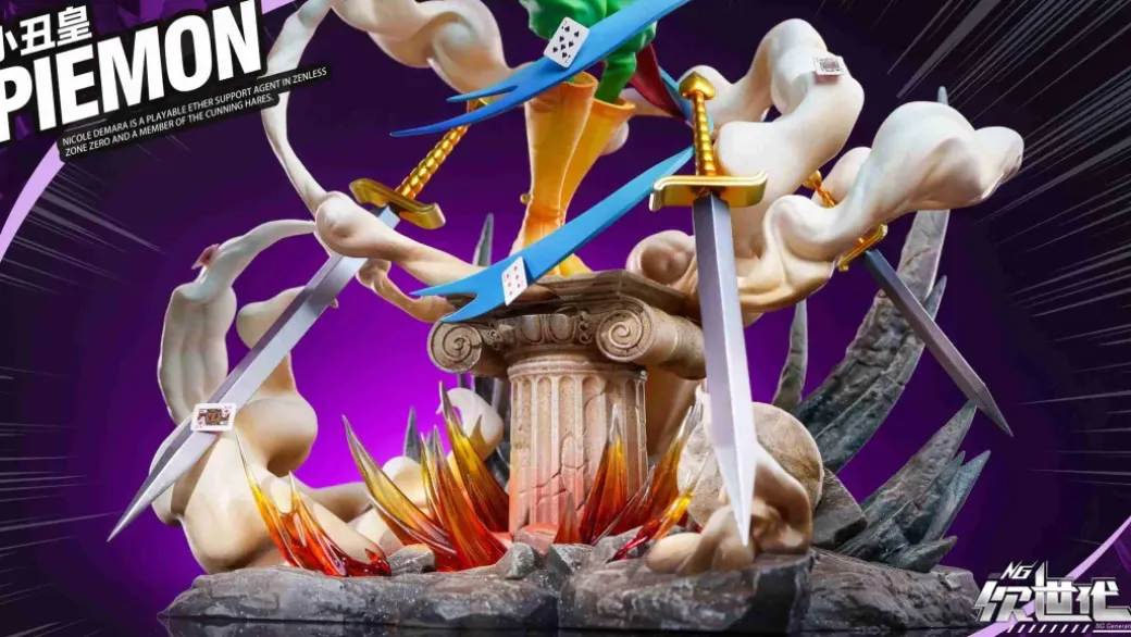 Dark Masters 002 Piedmon - Digimon Resin Statue - NG Generation Studio