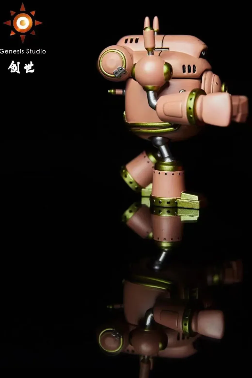 Dark Masters City Series 007 Guardromon - Digimon Resin Statue - Genesis-Studio
