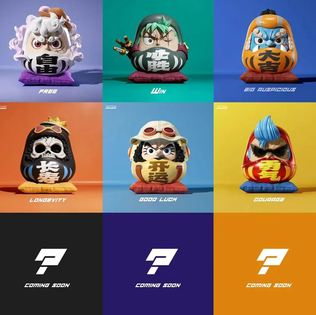 Daruma King Series 006 Franky - ONE PIECE Resin Statue - 7STARS Studios