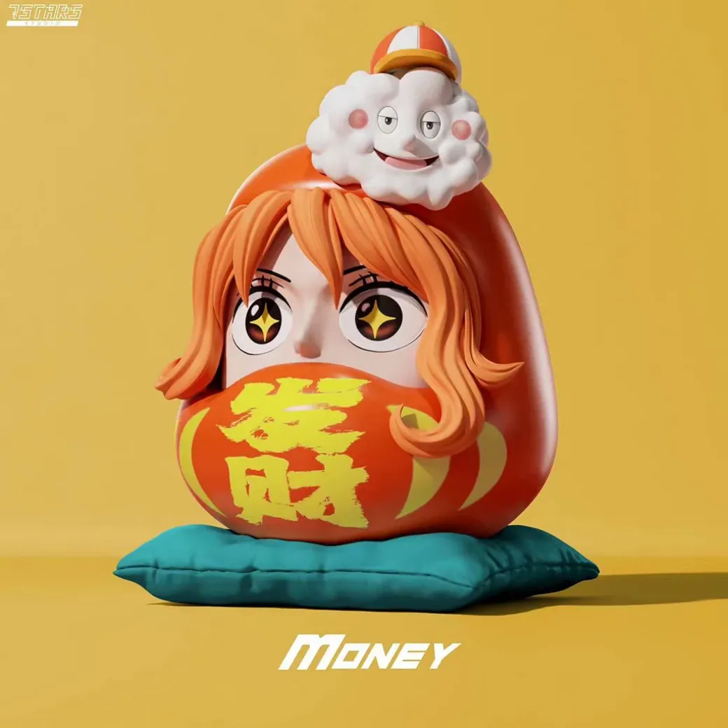 Daruma King Series 008 Nami - ONE PIECE Resin Statue - 7STARS Studios