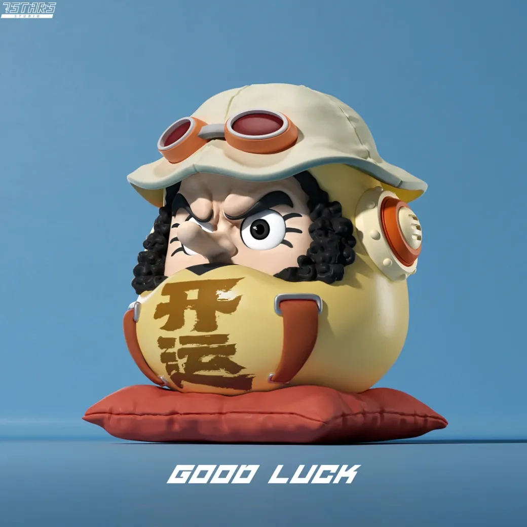 Daruma King Series 004 Usopp - ONE PIECE Resin Statue - 7STARS Studios