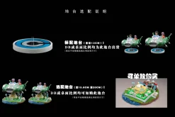 DB & Decoration Scale Vehicle Series The Prince Family Spaceship with LED - Dragon Ball Resin Statue - DB Studios