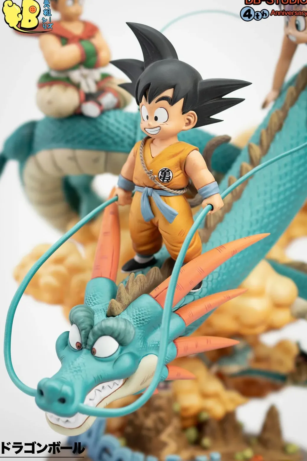 DB Scale & Desktop 18cm 4th Anniversary Dragon Ball Initial History - Dragon Ball Resin Statue - DB Studios