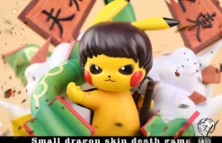 Death game Bruce Lee Cosplay Pikachu - Pokemon Resin Statue - Hard Shell Studios